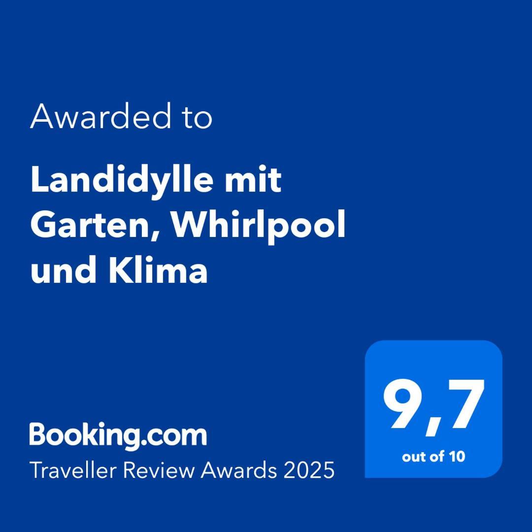 Landidylle Mit Garten, Whirlpool Und Klima Reken 외부 사진